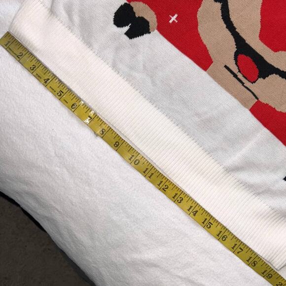 SSLR Red Rudolph Crewneck Men's Sweater - L  NWT - Picture 10 of 12